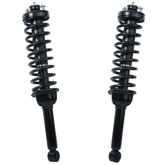 Detroit Axle - Rear Struts for 1997-2001 Honda CR-V Complete 2 Struts w/Coil Spring 1998 1999 2000 Replacement Quick Install Ready Struts Assembly