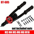 thumbnail image 3 of Bt605 Heavy Duty Hand Rivet Nut Thread Setter Set Con Mandriles Manuales Inser Rivet Nut Tool Para Muebles De Bicicleta Methold TO005018-00, 3 of 7