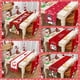 thumbnail image 2 of Camino de mesa navideño de Papá Noel, árbol de Navidad, muñeco de nieve, bandera de mesa, decoración navideña para el hogar, Año Nuevo 2024 2025, 2 of 5