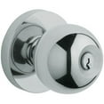 thumbnail image 2 of Baldwin 5215112ENTR Modern Style Keyed Entry Door Knob Set with Modern Rosette, 2 of 7