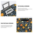 thumbnail image 3 of Fuzoiu Pumpkin Print Suitcase Cover,Washable Luggage Covers for Suitcase,Elastic Luggage Protector Cover,Scratch Resistant Travel Suitcase Covers-Medium, 3 of 7