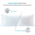 thumbnail image 2 of LammaLoe Cooling Pillows for Bed, Memory Foam Bed Pillow, Body Pillow 20" X 54", 2 of 7