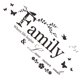 thumbnail image 1 of HEALEEP Stickers Familiares En PVC Negro Removibles Para Fácil Y Reutilizable, 1 of 7