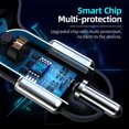 thumbnail image 2 of Cargador de teléfono para coche de 48 W QC3.0 Super cargador USB A para Huawei Xiaomi (negro) Sywqhk Accesorios para autos y motos, 2 of 3