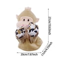 thumbnail image 2 of Hand Puppets for Kids,Animal Sound Boxing Gloves Hand Puppets,Interactive Punching Game,Parent-Child Early Learning Toy with Fun Sounds (Monkey-brown), 2 of 4