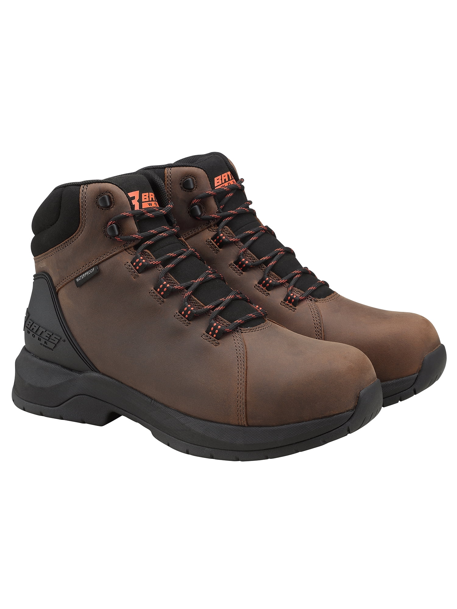 Bates Work by Wolverine Men's Mill Waterproof Comp Toe Work Boot