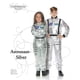 thumbnail image 4 of Underwraps Disfraz de mono de astronauta para niños - Disfraz infantil plateado plateado grande, 4 of 4