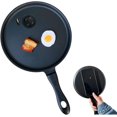 thumbnail image 1 of Creative Frying Pan Phone Case, Saucepan Case for iPhone 16 15 14 13 12 11 Pro Max Plus 3D Creative Funny Phone Cover, 3D Frying Pan Phone Case Compatible, 1 of 7
