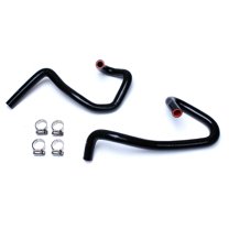HPS 57-1470-BLK Black Silicone Heater Hose For 2005-2018 Tacoma 2.7L 4Cyl