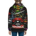 thumbnail image 4 of NinJago Teen Long Sleeve Hoodies Novelty Hoodie Youth Pullover Hooded Clothes With Pocket Sweatshirt For Boys Girls, 4 of 5