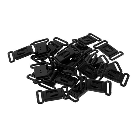 WORGEOUS 100 Sets Household Bra Strap Hooks Portable Bra Adjuster Compact Bra Clips Women Supply