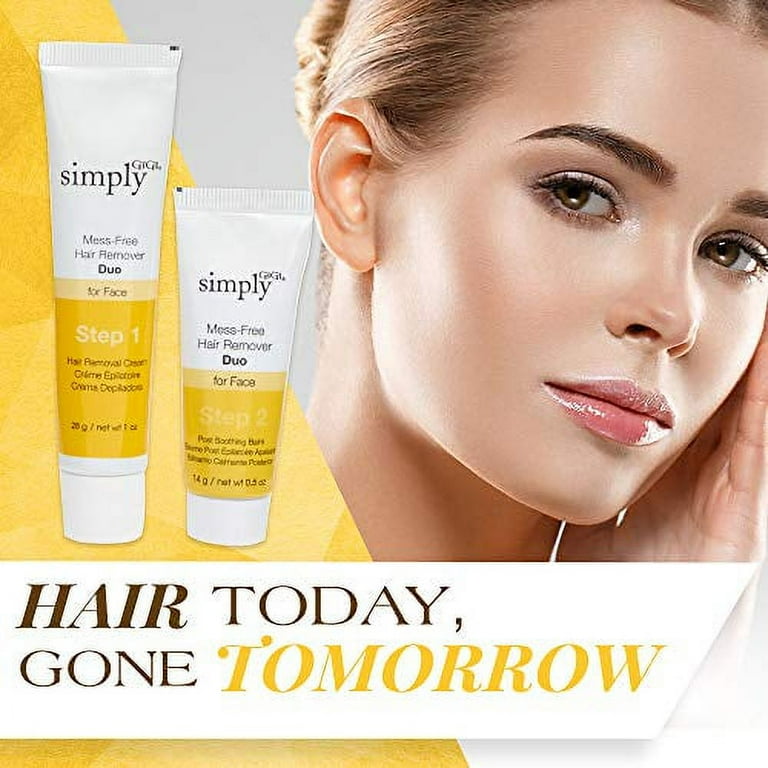 Simply GiGi Mess Free Facial Hair Removal Cream and Soothing Balm