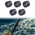 thumbnail image 3 of 5 pcs Fishing Rod Holder Tube Insert Protector Accessories Black, 3 of 5