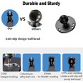 thumbnail image 2 of LAICAIW Motorcycle Ball Mount 1 inch Ball Head Accessories Phone Navigation Handlebar Fixed 360 Sports Camera Rearview Mirror Bracket Accessories (1pc), 2 of 7