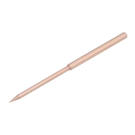 

Uxcell 2mm 20 Degree Tip 60mm Length 20 Degree Inclination Red Copper Electrode for Spark EDM