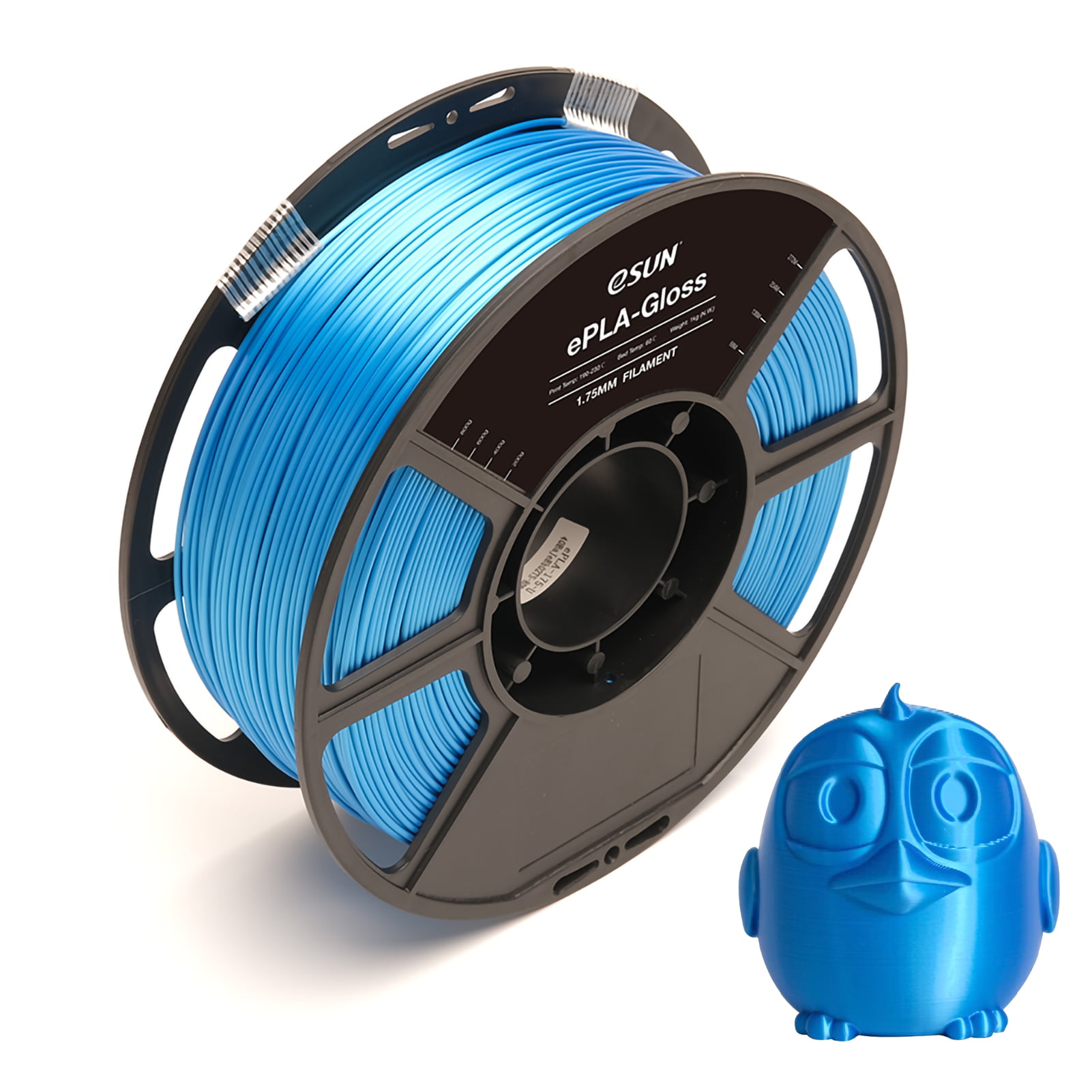 2 X eSUN ABS GREEN Filament 1.75mm 3D Printer 1kg/2.2lb Spool Refills New 