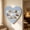 Blue, variant on Felt Bulletin Board for Wall, Heart Shaped No Damage Photo Organizer, Note Board for Teen Girls Dorm Bedroom Living Room Decor
