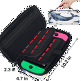thumbnail image 3 of Herdesigns Whale Carry Case Compatible with Nintendo Switch 2017 & Oled 2021, with 20 Game Card Slots, Ocean Cute Fish Animal Portable Travel Carrying Case Pouch for Accessories & Games, 3 of 8