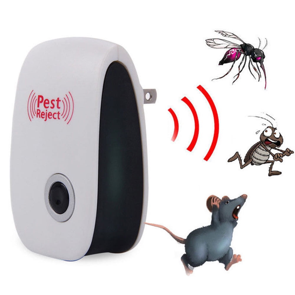 Lowestbest Home Ultrasonic Anti Pest Repeller Mosquito Killer, Electric Mosquito Insect Killer, Mouse Killer Fly Bug with Light Sensor Lowestbest Home Ultrasonic Anti Pest Repeller Mosquito Killer, Electric Mosquito Insect Killer, Mouse Killer Fly Bug with Light Sensor