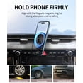 thumbnail image 4 of MaserWeller Car Phone Holder for Kia Carnival 2022-2023 Accessories, 360° Rotation Phone Mount Compatible with MagSafe, Cell Phone Holder Does Not Affect Air Vent, 4 of 8
