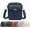 Dark Blue, variant on Small Crossbody Bags for Women, Double Layer Large Capacity Messenger Bag,Retro Faux Leather Built in Purse Anti Theft