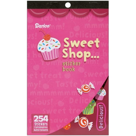 Sticker Book Sweet Shop 254Pc