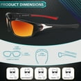 thumbnail image 5 of Sunier Polarized Sports Sunglasses for Men Women, Fishing Driving Outdoor Shades, 5 of 6