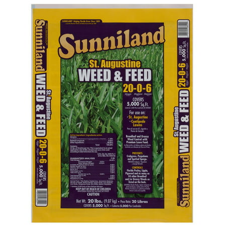 Sunniland St. Augustine Weed and Feed 20 LB