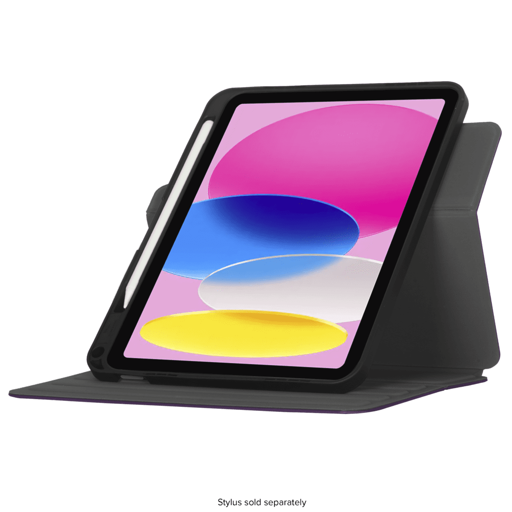 Targus® Click-In™ Rotating Case for iPad® (A16) and iPad® (10th gen.) 10.9-inch, Purple