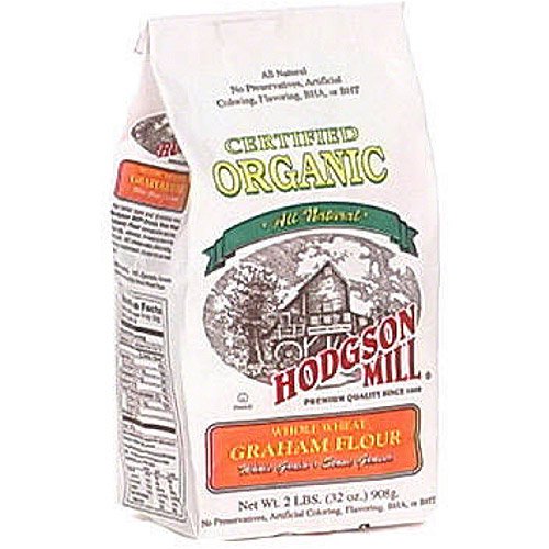 Hodgson Mill Organic Whole Wheat Flour, 32 oz (Pack of 6)