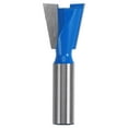 thumbnail image 1 of Unique Bargains 1/2' Shank 1' Dia Tungsten Carbide Dovetail Joint Bit Dovetail Router Bit for Wood, 1 of 7
