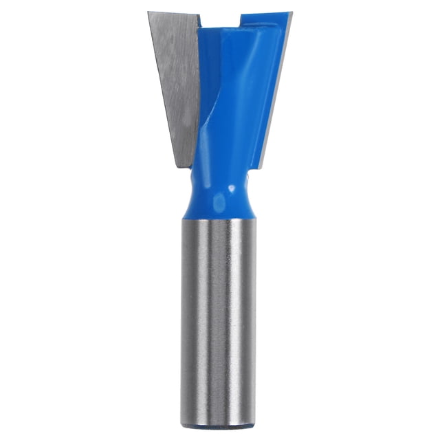 Unique Bargains 1/2' Shank 1' Dia Tungsten Carbide Dovetail Joint Bit Dovetail Router Bit for Wood