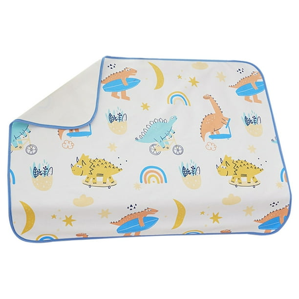 Cambiador de pañales impermeable, lavable, reutilizable, a prueba de fugas, portátil, para viajes