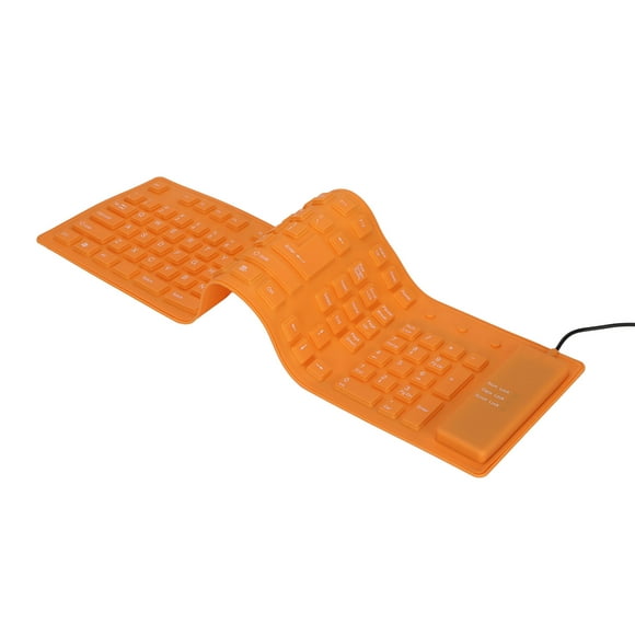Teclado a prueba de Agua Otros Teclado de silicona plegable Con Cable USB