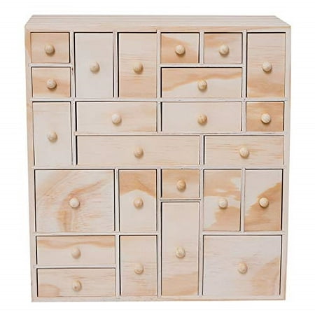 Hyggehaus Wooden Storage Organizer 24 Drawer Craft Apothecary Cabinet Desktop Hardware Diy Product Unfinished Hyggehaus Wooden Storage Organizer 24 Drawer Craft Apothecary Cabinet Desktop Hardware Diy Product Unfinished