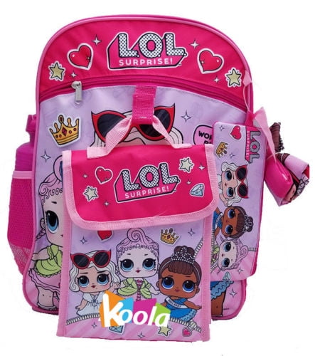 lol doll school bag