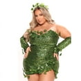 thumbnail image 6 of FEIFLY Halloween Show Women Glitter Party Sequin Show Evening Dress Solid Color Festival Clothing, 6 of 6