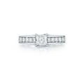 thumbnail image 2 of Bague de Fiançailles Diamant Taille Princesse 1ct Or Blanc 14K, 2 of 3