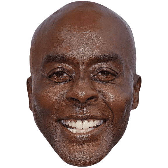 Bruce Darnell (Smile) Celebrity Mask, Flat Card Face, Fancy Dress Mask