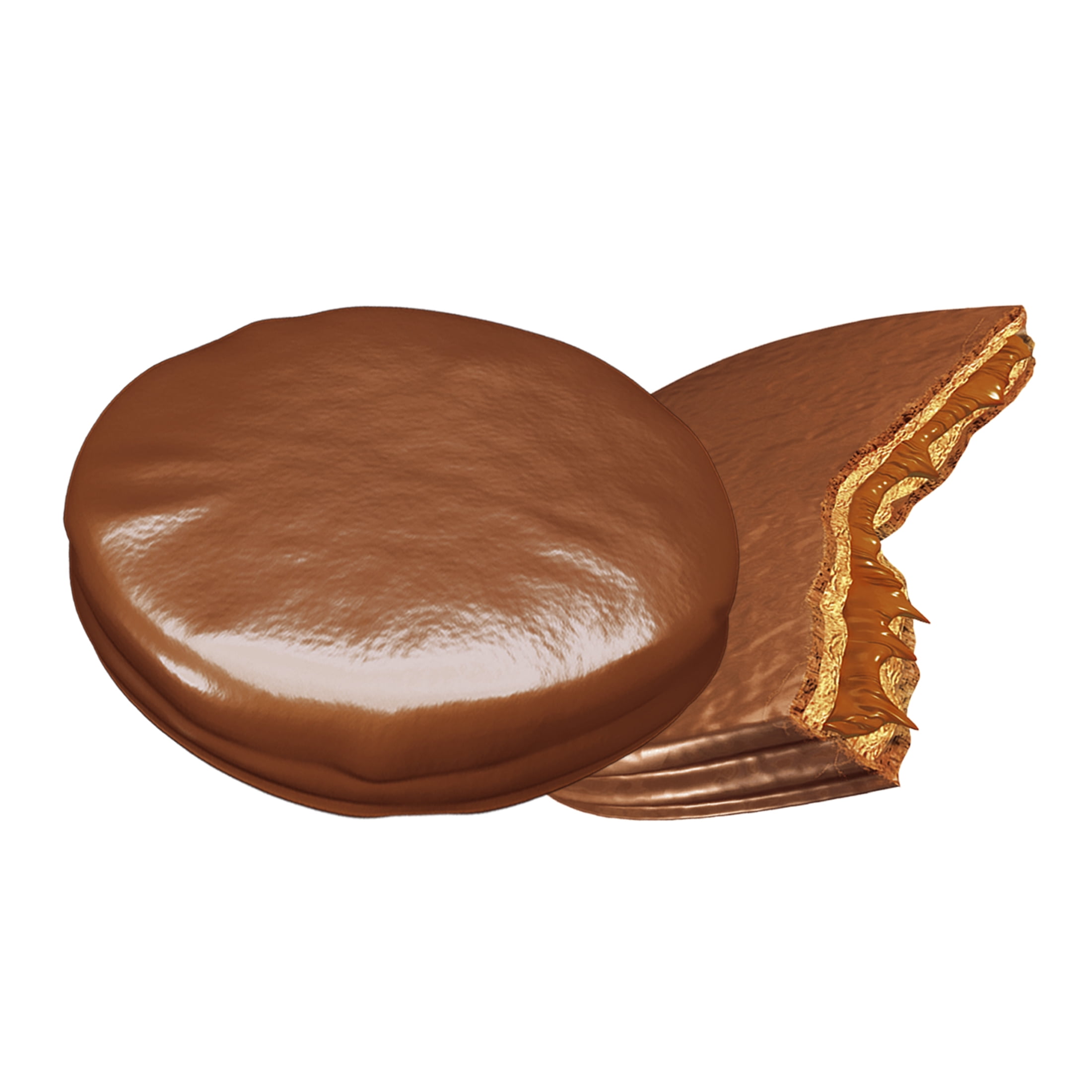 (4 pack) Cuétara Marías Sandwich Cookies Con Cajeta With Chocolate Cover 8.04 oz (228 g), 12 Packages Individually Wrapped