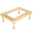 thumbnail image 3 of Table Embroidery Frame CrossStitch Desktop Sewing Crochet Front Back Wooden Stand S, 3 of 14