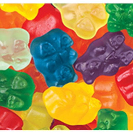 W x 30 yd Case of 6 Duck  1.88 in L Multicolored  Gummy Bears  Duct Tape 
