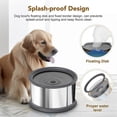 thumbnail image 4 of 6.5L Dog Water Bowl 1.6 Gallon Super Large Capacity No Spill Dog Water Bowl,Stainless Steel Spill Pr, 4 of 5