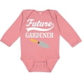 thumbnail image 3 of Inktastic Future Gardener Childs Gardening Boys or Girls Long Sleeve Baby Bodysuit, 3 of 5