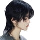 thumbnail image 5 of Peluca de estilo japonés con cabeza de salmonete, peluca de pelo largo y liso para niños, peluca con cubierta completa para la cabeza, cabello de cola de lobo unisex, 5 of 5
