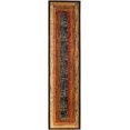 thumbnail image 1 of HOME DYNAMIX Royalty Vega Contemporary Geometric Runner Area Rug, Black/Brown, 1'9"x7'2", 1 of 7