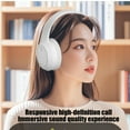 thumbnail image 5 of Bluetooth Headphones Wireless Earbuds, Noise Cancelling Bluetooth 5.4 Headphones, Foldable Lightweight Over Ear Headset with 10 Hour Battery Life, HD Call, Intelligent Noise Reduction, 5 of 9