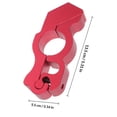 thumbnail image 2 of Houderco 1Jgo Cerradura De Manillar Para Motocicleta Roja Con Alta Seguridad Antirrobo Universal, 2 of 5