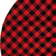 thumbnail image 3 of Northlight 20" Red and Black Buffalo Plaid Mini Christmas Tree Skirt, 3 of 4