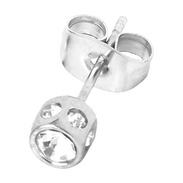 Pendientes de material acero Inoxidable para Hombre, Pendientes de Oreja, de Imitación, Joyería Corporal